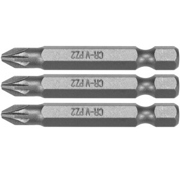 BITY 1/4"X50 MM PZ2 3 SZT