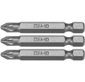 BITY 1/4"X50 MM PZ2 3 SZT