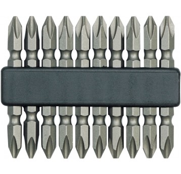 BITY DO WKRĘTARKI 10SZT.PH2X60 DWUSTR