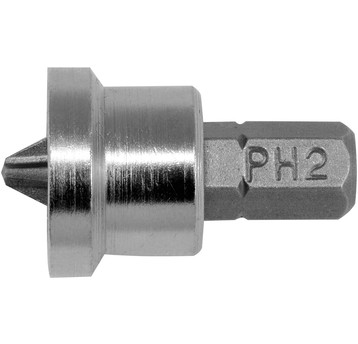 BITY Z OGRANICZNIKIEM 1/4"X25 MM PH2 20S