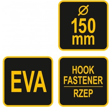 BLOK ŚCIERNY FI 150 MM Z RZEPEM