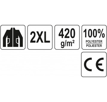 BLUZA POLAROWA 420 GSM MAX HEAVY R. 2XL