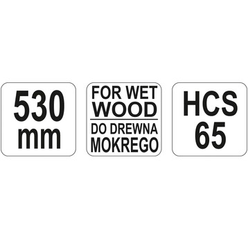 BRZESZCZOT 530MM DO DREWNA MOKREGO
