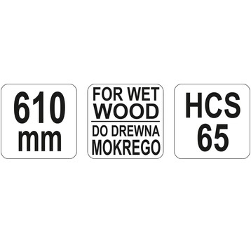 BRZESZCZOT 610MM DO DREWNA MOKREGO