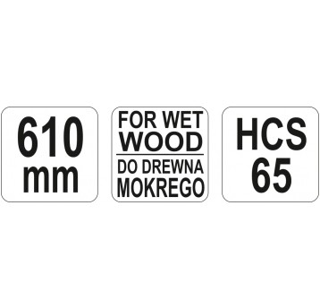 BRZESZCZOT 610MM DO DREWNA MOKREGO