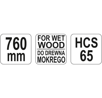 BRZESZCZOT 760MM DO DREWNA MOKREGO