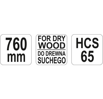 BRZESZCZOT 760MM DO DREWNA SUCHEGO