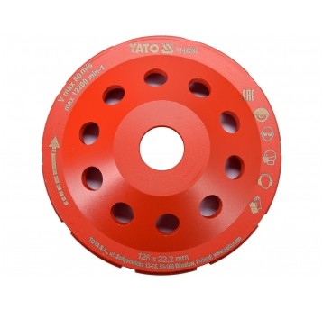DIAMENTOWA TARCZA SZLIFIERSKA 125MM