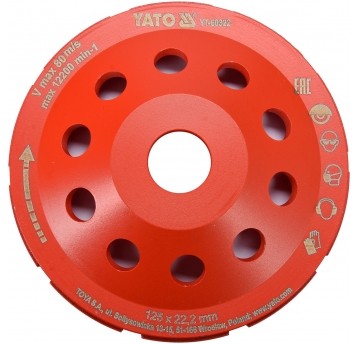 DIAMENTOWA TARCZA SZLIFIERSKA 125MM