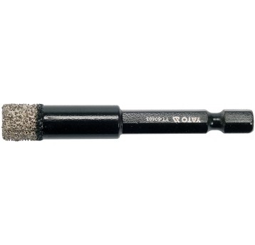 DIAMENTOWE WIERTŁO DO GRESU 10MM HEX