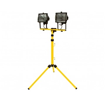 DWIE LAMPY HALOGENOWE 400W 8600LM STOJAK