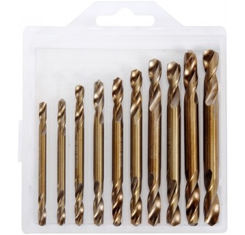 DWUSTRONNE WIERTŁA DO METALU 3-6MM 10SZT