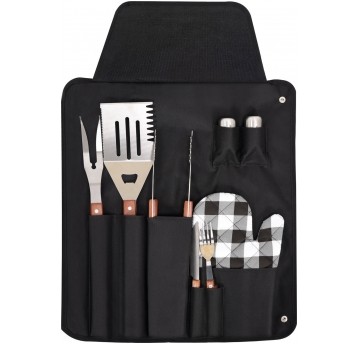 FARTUCH DO GRILLOWANIA Z AKCESORIAMI-8SZ
