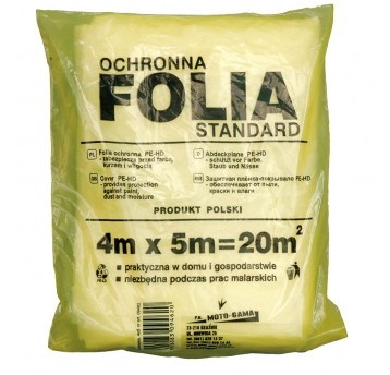 Folia ochronna 4x5m 53g