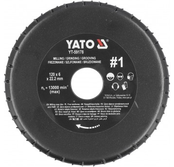 FREZ TARNIK 120X6 22,2