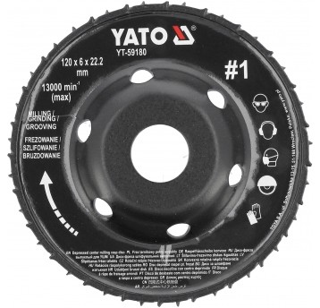 FREZ TARNIK PEŁNY WYPUKŁY 120X6 NR1