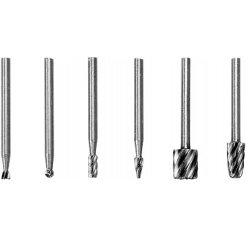 FREZY HSS DO MINISZLIFIEREK, 6 SZT 3,2MM