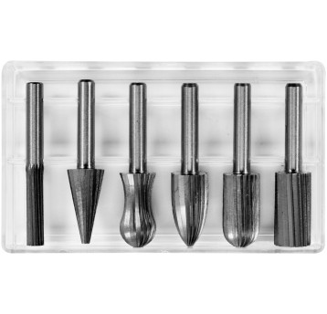 FREZY TRZPIENIOWE DO METALU FI 6MM; 6SZT