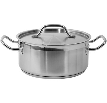 GARNEK NISKI Z POKRYWKĄ SS 24x11 5L