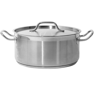 GARNEK NISKI Z POKRYWKĄ SS 28x13 8L
