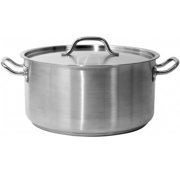 GARNEK NISKI Z POKRYWKĄ SS 36x18 18,3L