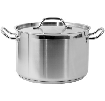 GARNEK ŚREDNI Z POKRYWKĄ SS 28x18 11,1L