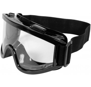 GOGLE OCHRONNE Z WYWIETRZ. CZARNA RAMA