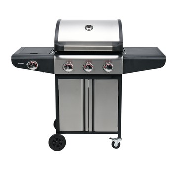 GRILL GAZOWY 3+1 STAL NIERDZEWNA 12,8 KW