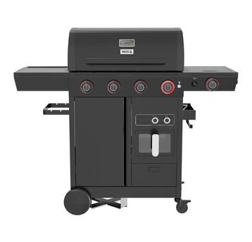 GRILL GAZOWY 4+1 Z FRYTK. BEZTŁ,16KW