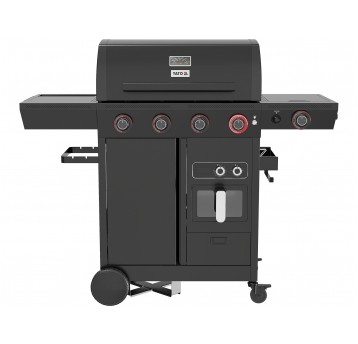 GRILL GAZOWY 4+1 Z FRYTK. BEZTŁ,16KW