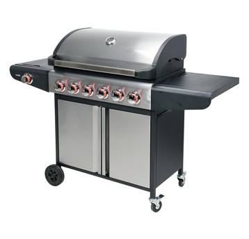 GRILL GAZOWY 6+1 STAL NIERDZEWNA 18,2KW