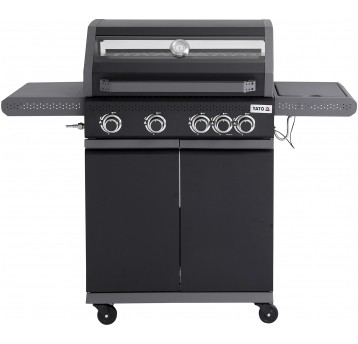 GRILL GAZOWY OKAYA 4+1, 14,5KW, Z SZYBĄ