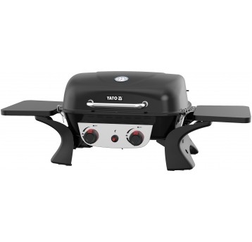 GRILL GAZOWY PRZENOŚNY YAKE,2 PALNIK 5KW