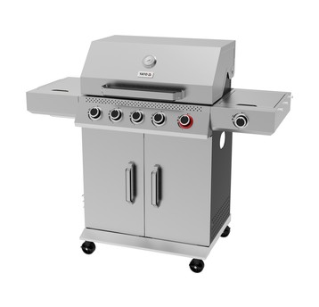 GRILL GAZOWY YATO 5+1 19KW STAL NIERDZ.