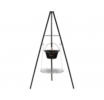 GRILL I MISA WISZĄCE NA TRÓJNOGU 49CM