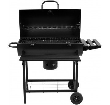 GRILL OGRODOWY Z POKRYWĄ, RUSZT 71CM