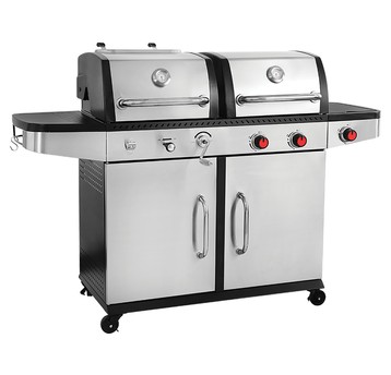 GRILL OTAKE 2W1, GAZ.+WĘGL,INOX 8,2KW