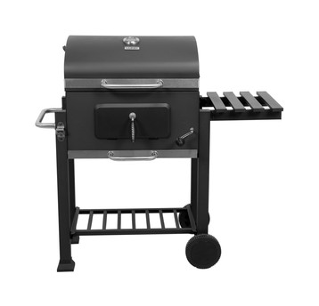 GRILL WĘGLOWY DELUXE, RUSZT 57X37CM