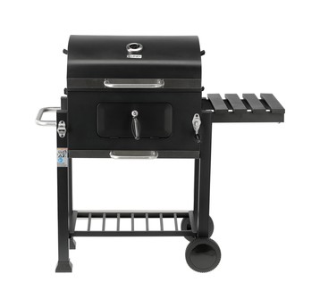 GRILL WĘGLOWY DELUXE, ŻELIWNY R. 54X37CM