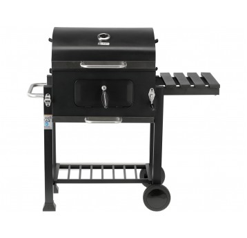 GRILL WĘGLOWY DELUXE, ŻELIWNY R. 54X37CM