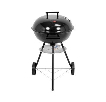 GRILL WĘGLOWY OKRĄGŁY Z POKRYWĄ 41CM