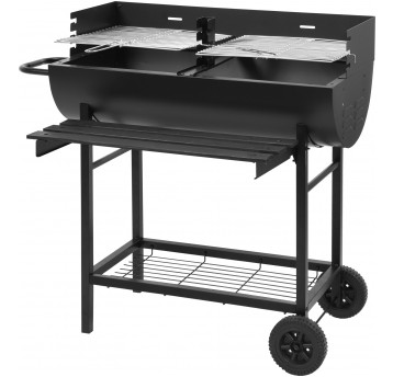 GRILL WĘGLOWY, OTWARTY 74x39CM