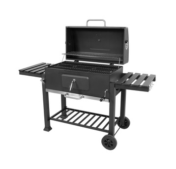 GRILL WĘGLOWY XXL ŻELIWN RUSZT 78X42.5CM