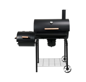 GRILL WĘGLOWY Z WĘDZARNIĄ XXL, 64X37