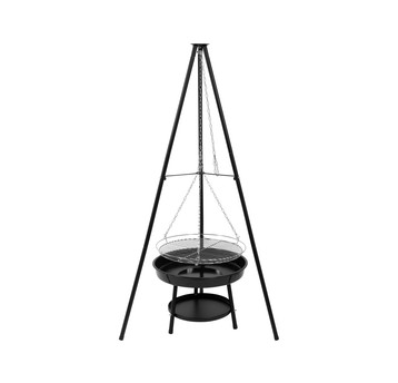 GRILL WISZĄCY NA TRÓJNOGU, RUSZT 46CM