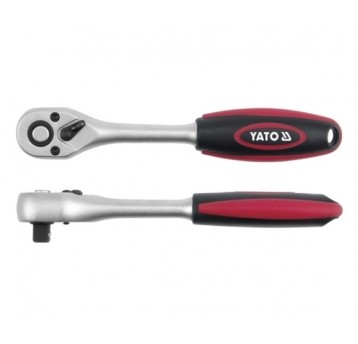 GRZECHOTKA PROSTA.Z PLA.RĄCZKĄ 3/8" Cr-V