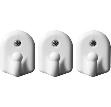 HACZYKI NAŚCIENNE NA WKRĘT 3SZT.