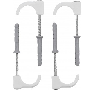 HAKI MONTAŻOWE Z KOŁKIEM DO RUR 15-28MM