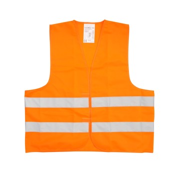 KAMIZELKA OSTRZEGAWCZA ORANGE R. 2XL
