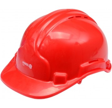 KASK OCHRONNY CZERWONY